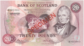 Bank Of Scotland Higher Values 20 Pounds, 16. 7.1979